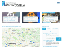 Tablet Screenshot of medien-kompetenz-netzwerk.de
